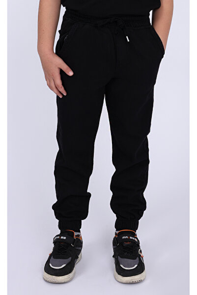 Genel Markalar Çocuk Beli Lastikli Kışlık Erkek Ve Kız Unisex Okulluk Pantolon