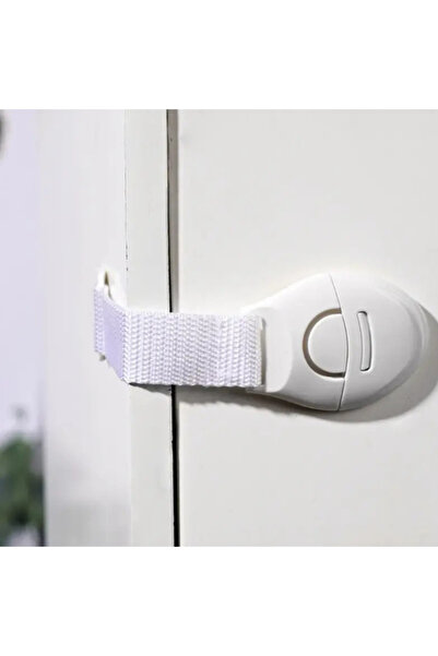 OEM Set of 5 child safety cabinet locks, Child door safety, 3m strong adhesive, White