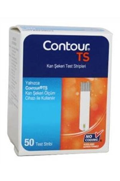 CONTOUR Ts Kan Şekeri Test Stribi 50'li