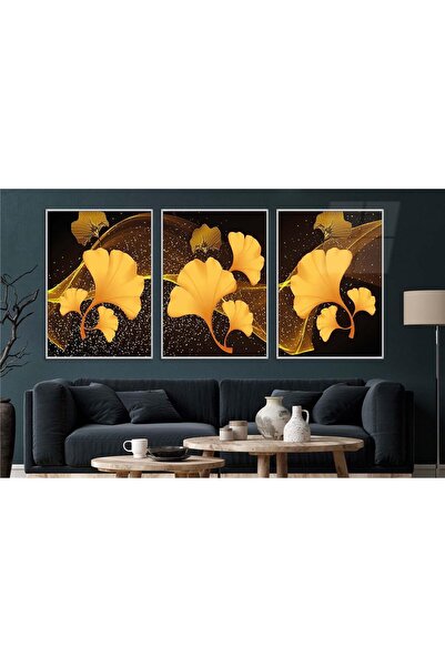 seninürünün Σετ 3 τεμαχίων με θέμα την τέχνη της εκτύπωσης σε πραγματικό γυαλ...