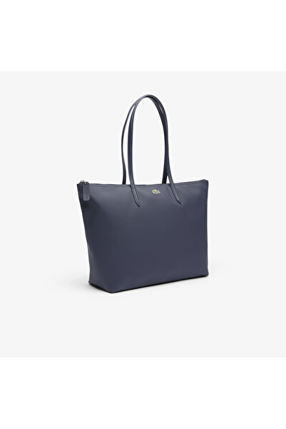 Lacoste Large L.12.12 Kadın Lacivert Omuz Çantası