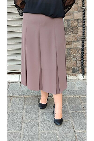 Butik Μεσαίο μήκος με επένδυση από ύφασμα Πουροτσίκο Φούστα μαμάς Urum Μήκος 82 cm