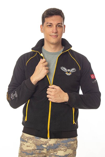 İZMİR ASKERİ MALZEME F 16 Fighting Falcon Uzun Kol Siyah Renk Hava Kuvvetleri...