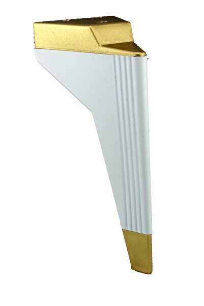 TepeAksesuar Venüs Tıpalı Lüks Ayak - 21 Cm Beyaz - 4 Adet - Koltuk, Kanepe, ...