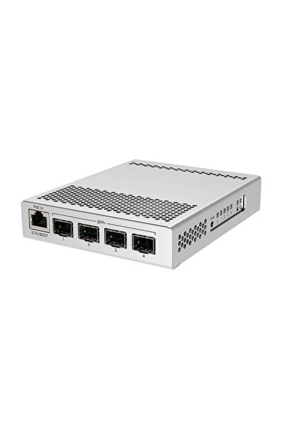 MIKROTIK Switch inteligent, 1 x Gigabit, 4 x SFP+ 10Gbps - CRS305-1G-4S+IN