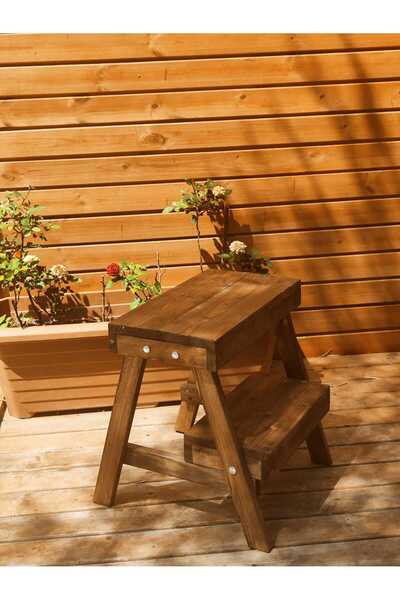 Selimoğlu Basamaklı tabure 2 li merdiven (120 kg taşıma) matkap gerektirmeyen kolay kurulum.