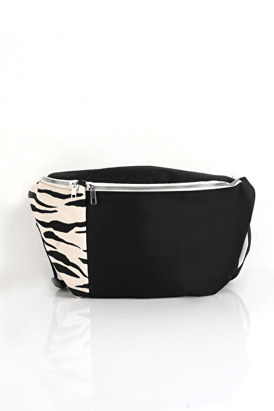 Do Tebe Zebra Modern Büyük Boy Çapraz Ayarlanabilir Askılı Body Bag Bel Ve Om...