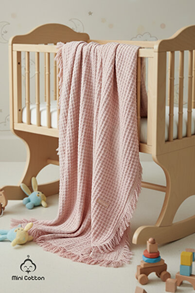 Mini Cotton %100 Pamuk Yumuşak Dokulu 4 Katlı Müslin Battaniye
