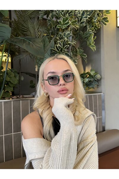 TomyHelf Güneş Gözlüğü Unisex Kapalı Yeşil 2 Yıl Garantili