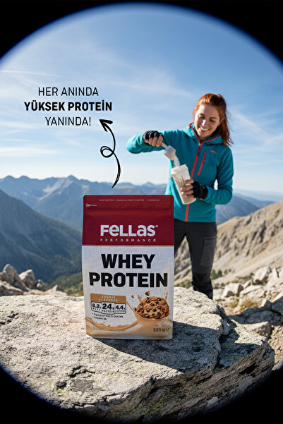 Fellas Whey Protein Tozu Kurabiye Aromalı 525g x 2