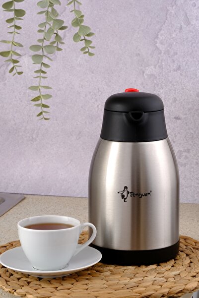 Penguen 2 Liter Stainless Sus304 Steel Tea Thermos - Double Layer 1200P