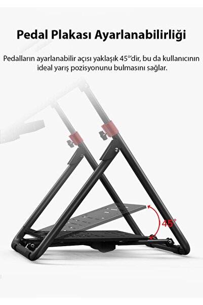 pxn A9 Yarış Direksiyonu Standı (G25/G27/G29/G920/G923) Uyumlu PXN-V10/V900 Destekli,Katlanabilir
