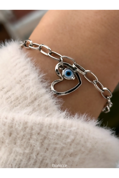 Ferrucci Kadın Saat Kare Kasa Mavi Gümüş ÇELİK Kordon, Orjinal Kutu, Bileklik Hediyeli