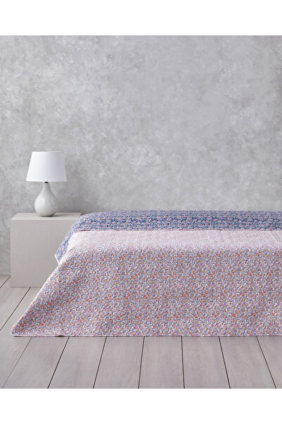 English Home Floral Cascade Tek Kişilik Çok Amaçlı Örtü 160x220 cm Pembe