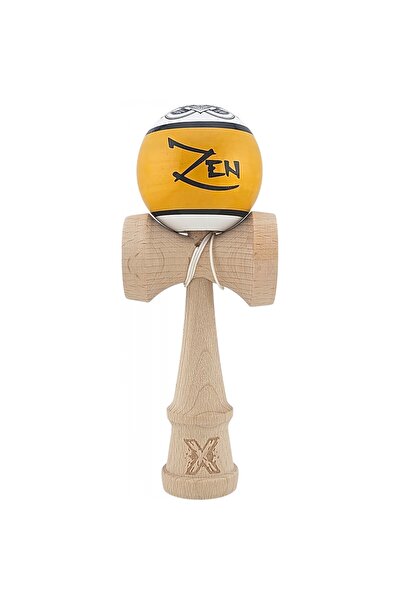bzstore Kendama X Originala, Profesionala, Zen,, din Lemn, Super Sticky, 18 c...