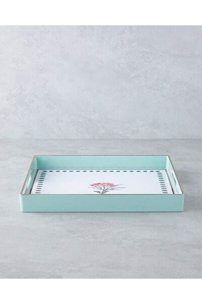 English Home Elysian PP Tepsi 35,5x35,5 Cm Yeşil