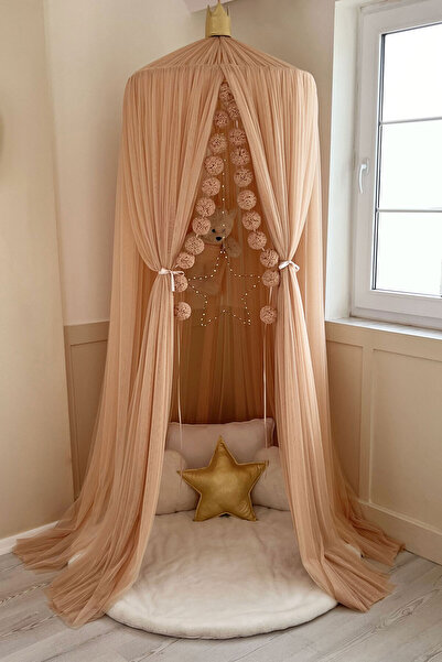 PAMUKA Tül Cibinlik Deluxe Champagne