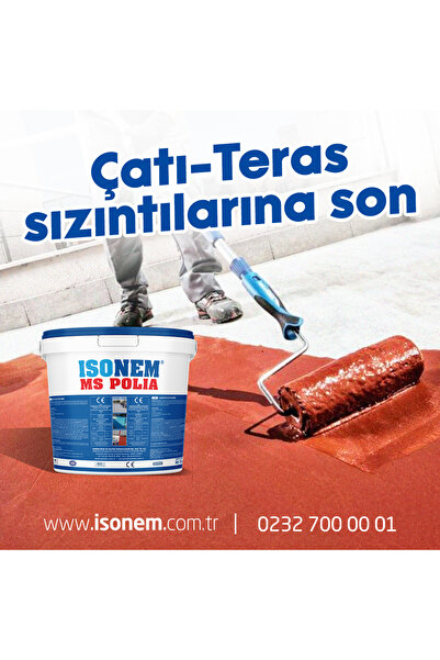 Isonem Ms Polia Su Yalıtımı 18 Kg Beyaz