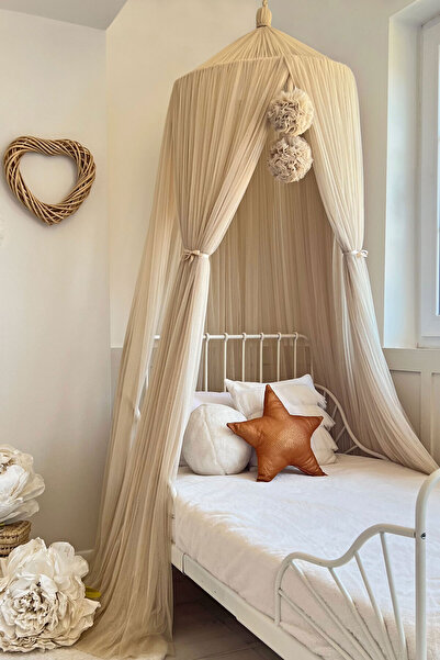 PAMUKA Tül Cibinlik Deluxe Beige