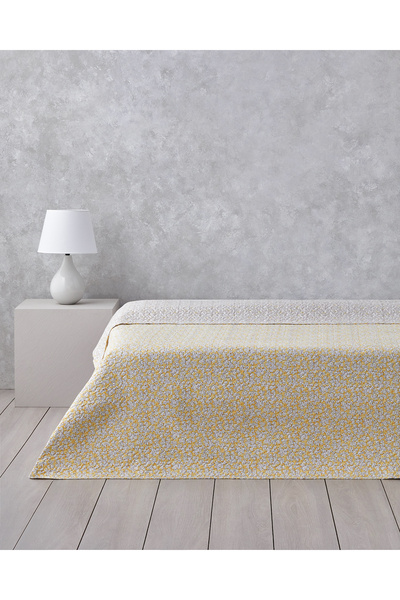 English Home Sunshine Bliss Tek Kişilik Çok Amaçlı Örtü 160x220 cm Sarı