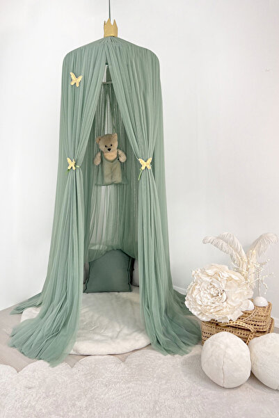 PAMUKA Tül Cibinlik Deluxe Sage Green
