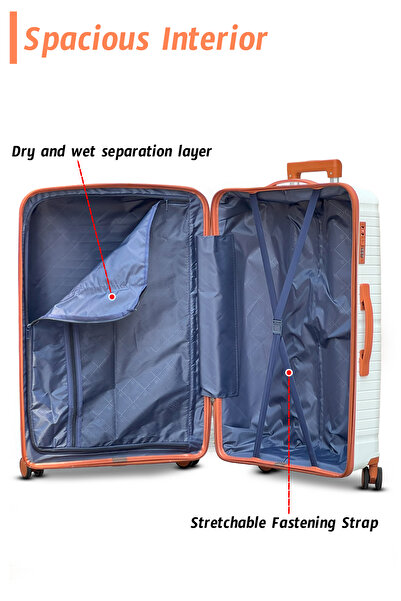 ZAAPPY Hard Shell 2PCS SET (20/24 Inch) Unbreakable Luggage Lightweight, Secured Lock, Smooth Wheels