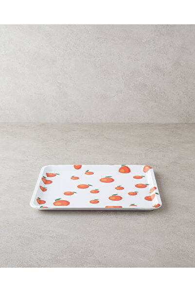 English Home Tavă din plastic Orangeis alb portocaliu