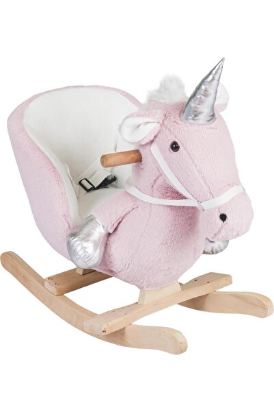 Tommybaby Egitici Peluş Sallanan At Ahsap Sallanan At UNİCORN