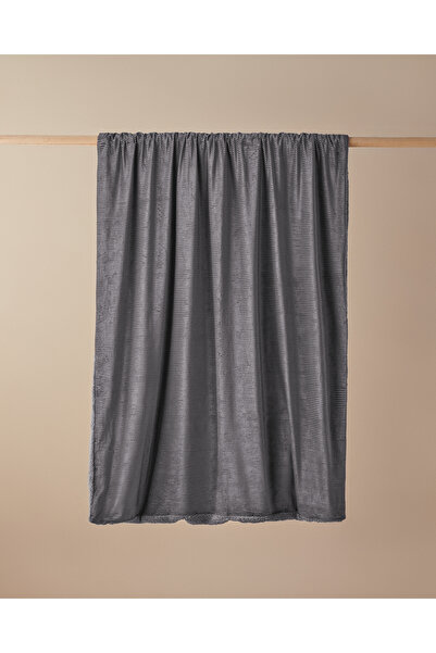 English Home Corduroy Double-Sided Fleece Tv Blanket 120X160 cm Gray