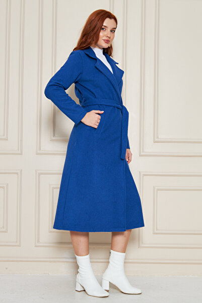 comstar Women's Stamp Unlined Belted Coat