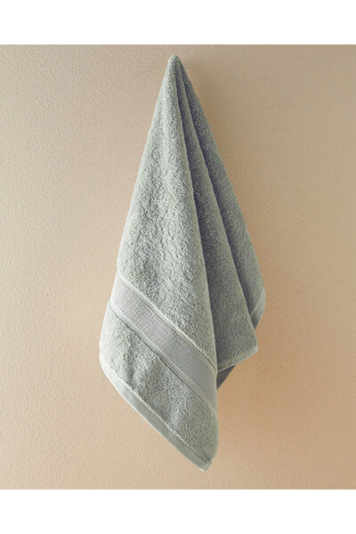 English Home Poffy Soft-Premium Pamuklu Yüz Havlusu 50x80 cm Su Yeşili