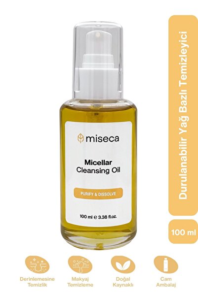 miseca Micellar Durulanabilir Yağ Bazlı Temizleyici 100 ml | Tüm Cilt Tipleri