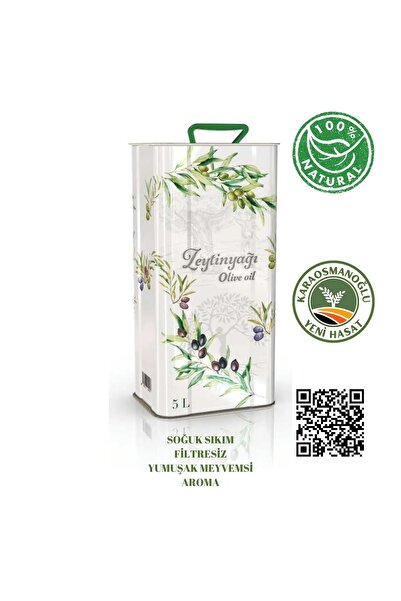 Karaosmanoğlu Zeytinyağı Olgun Hasat Natürel Sızma Zeytinyağı 5lt