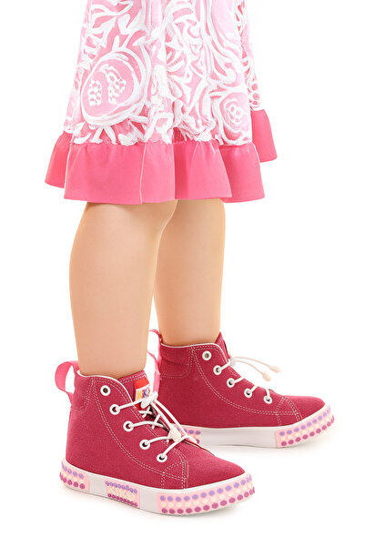 KARAMAZI Gamel Günlük Lastikli Kız Çocuk Bot Ayakkabı