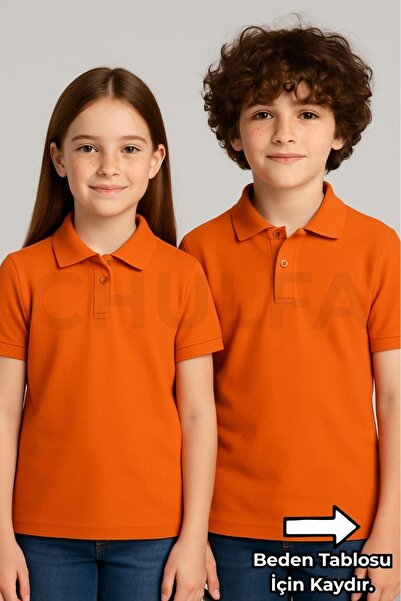chulfa Školska majica za decu sa polo kragnom, unisex, 1 komad