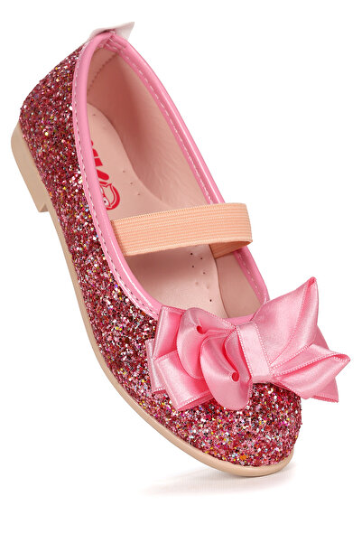 KARAMAZI حذاء راقصة الباليه للفتيات من الزجاج المكسور