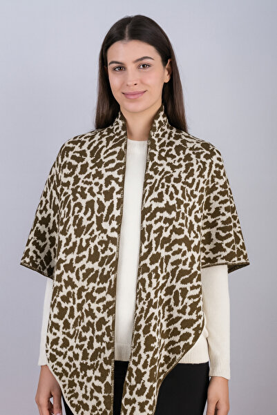 Sebir Moda imprimeu leopard Tricotaj șal triunghiular