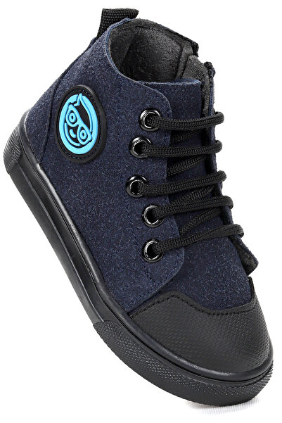 KARAMAZI Kai Fermuarlı Erkek Bebek Günlük Bot Ayakkabı