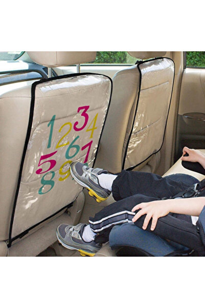 Babyjem Προστατευτικό πλάτης καθίσματος αυτοκινήτου με σχέδια Μαθαίνω νούμερα...