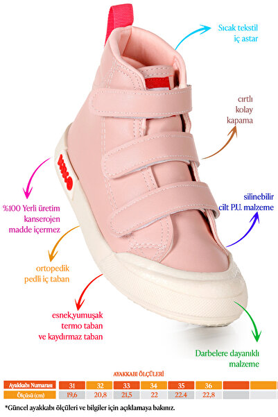 KARAMAZI Παπούτσια για κορίτσια Garf Daily Velcro