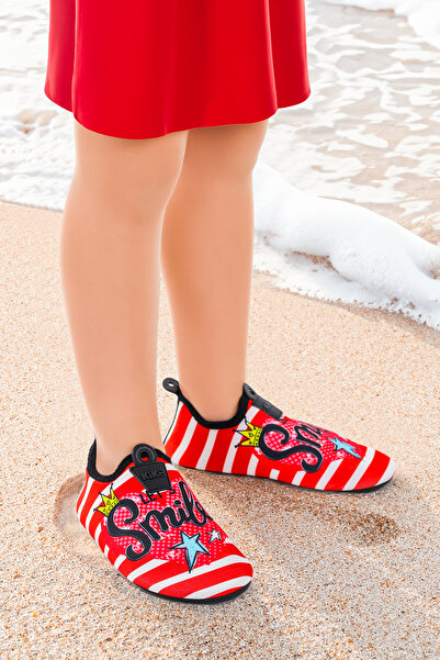 KARAMAZI Smile Pool Beach Girl's Sea Shoes 7532