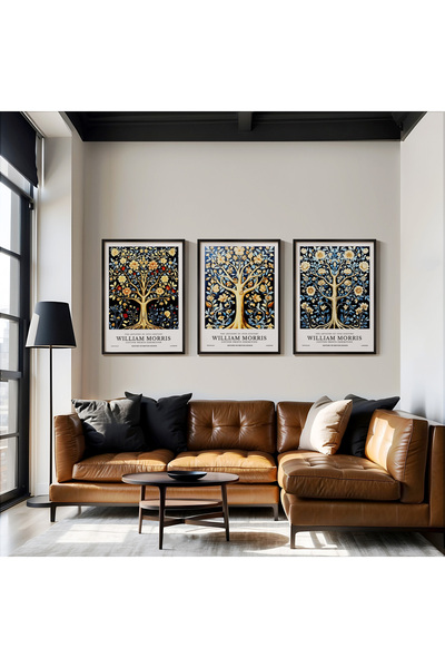 Opak Design William Morris Καλλιτεχνικό μοτίβο δέντρου Vintage ζωγραφική με φ...