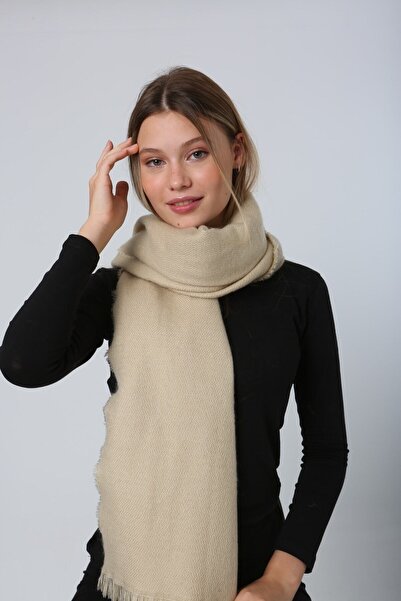 FELLMENS Unisex Beige Thick Scarf Soft Shawl
