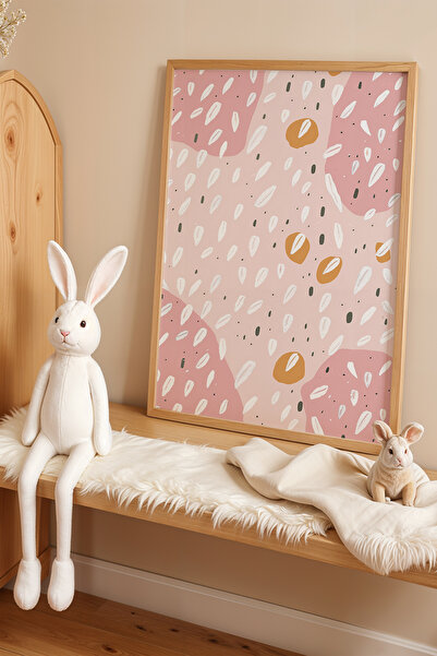 HİGUERA Σχέδιο σε παστέλ τόνους με μοτίβο μαργαρίτας - Ζωγραφική παιδικού δωμ...