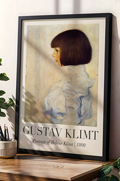 Opak Design Πορτρέτο του Gustav Klimt Helene Klimt 1898 Vintage ζωγραφική τοί...