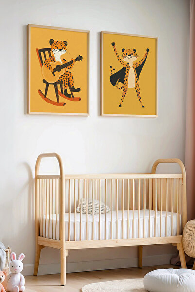 HİGUERA Πακέτο με 2 χαριτωμένα παιδικά δωμάτια Marsupilamis Ζωγραφική τοίχου ...