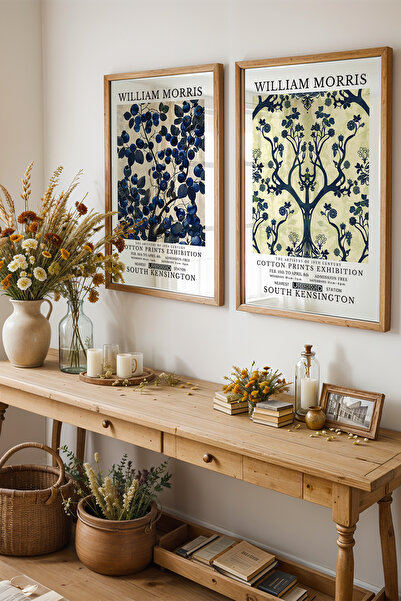 Opak Design William Morris Καλλιτεχνικό μοτίβο δέντρου Vintage ζωγραφική με φ...
