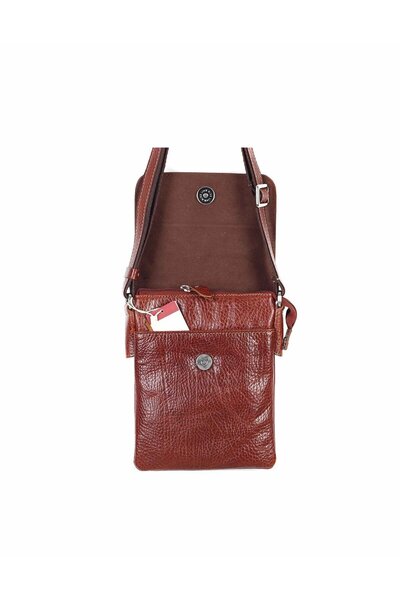 Aka Deri Tan Shoulder Bag 322 63