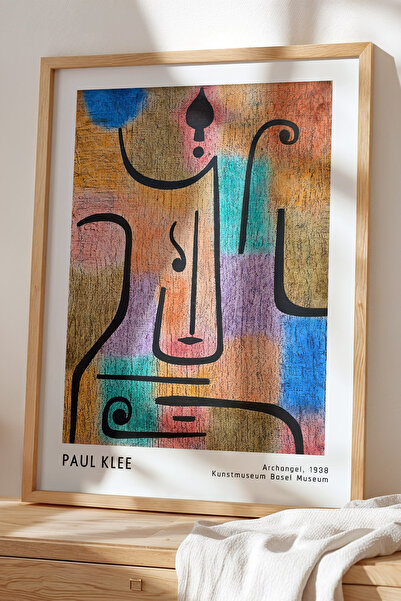Opak Design Paul Klee - Αφηρημένα Συναισθήματα - Ζωγραφική Τοίχου με Ξύλινο Π...