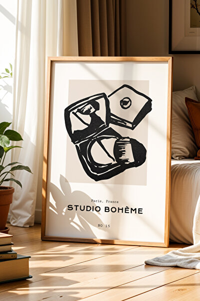 Opak Design Studio Bohem - Σετ Μακιγιάζ Μινιμαλιστικό Σχέδιο Ζωγραφική Τοίχου...